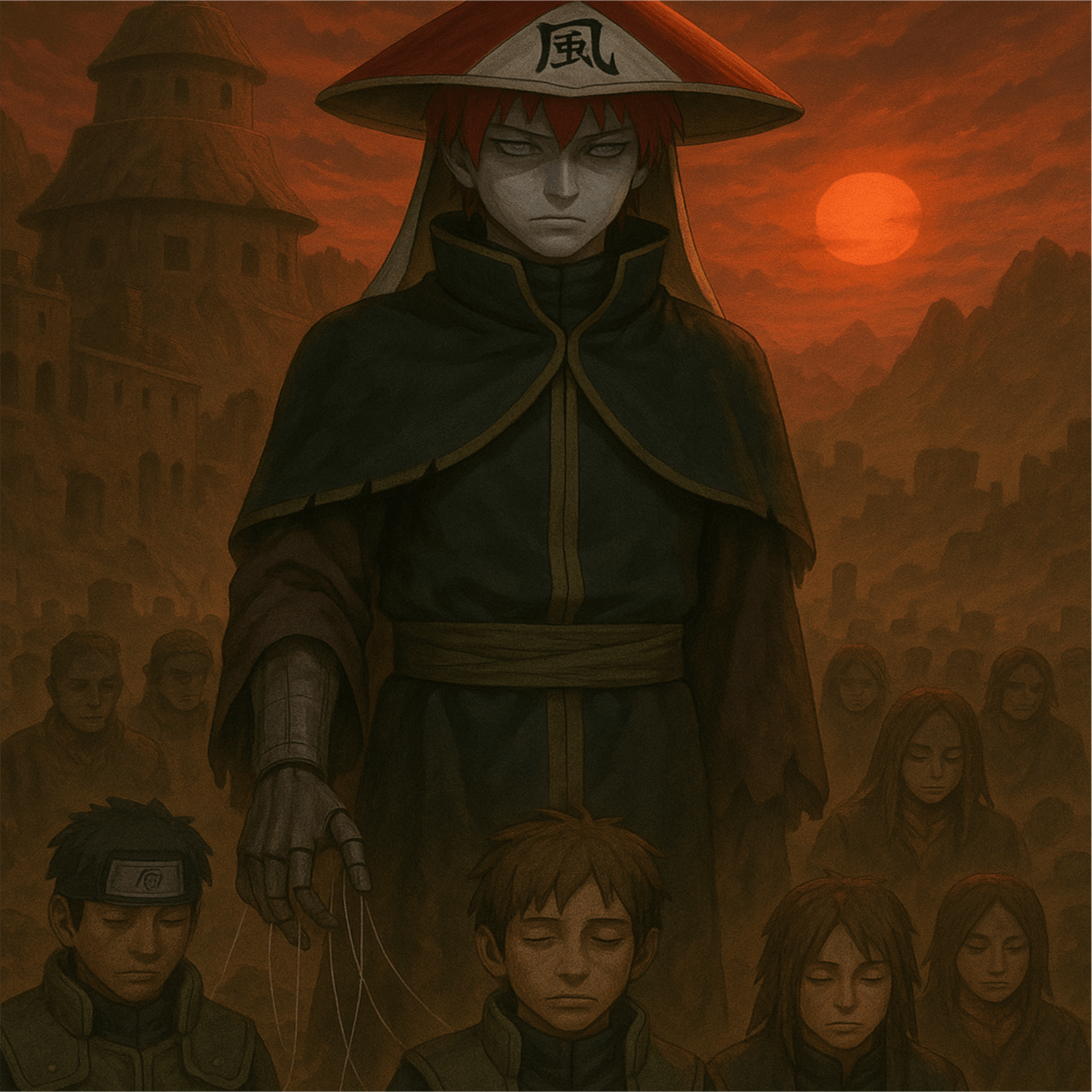 kage de la aldea sasori de la arena