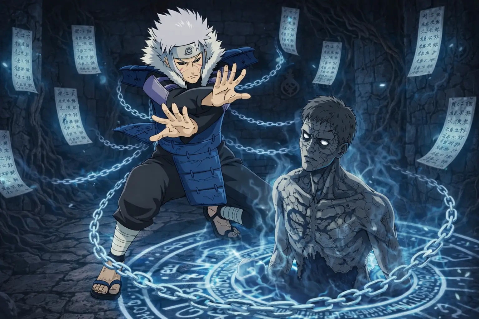 Edo Tensei y la profanación de almas en el mundo shinobi