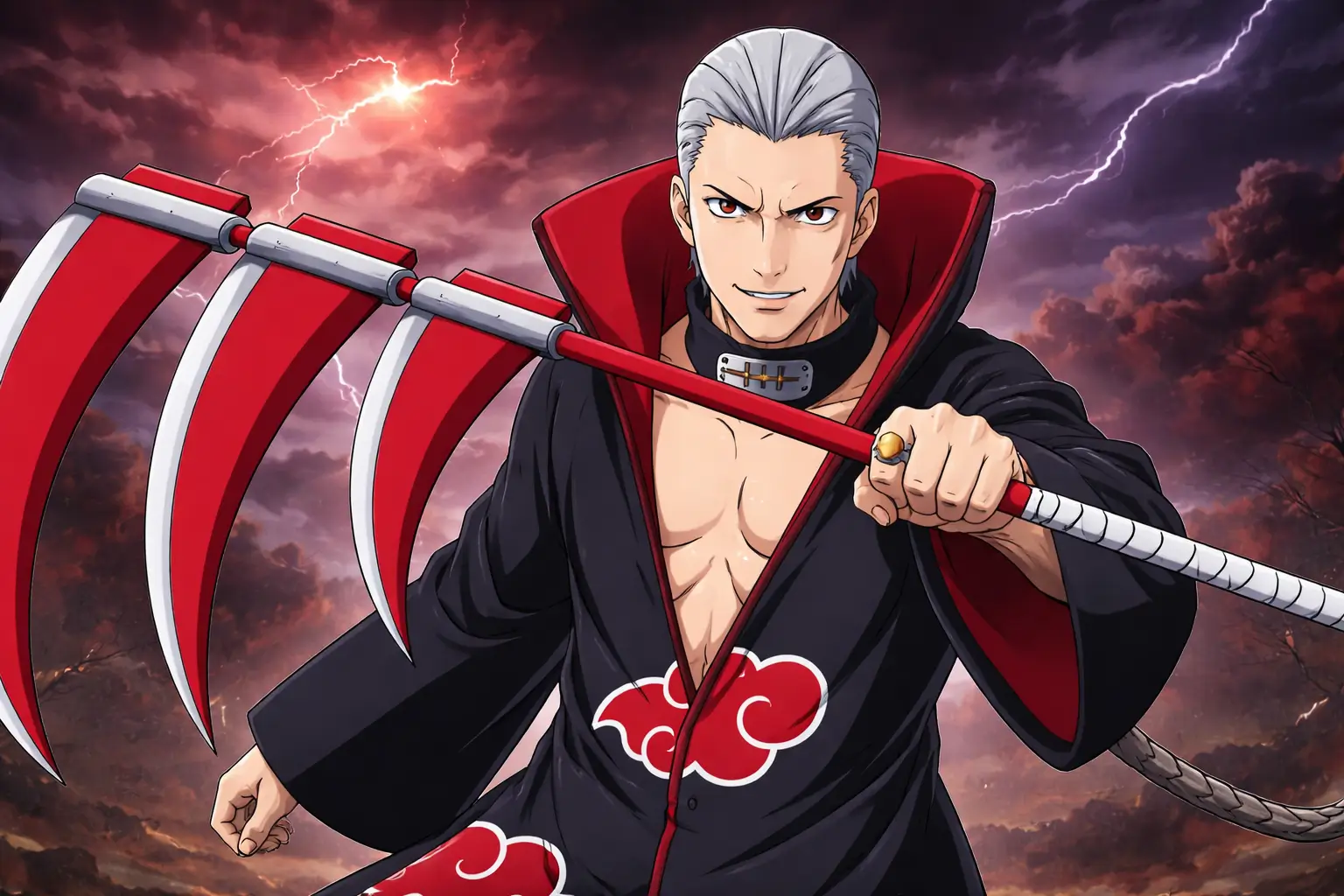 Hidan Akatsuki ritual jashin inmortal Naruto