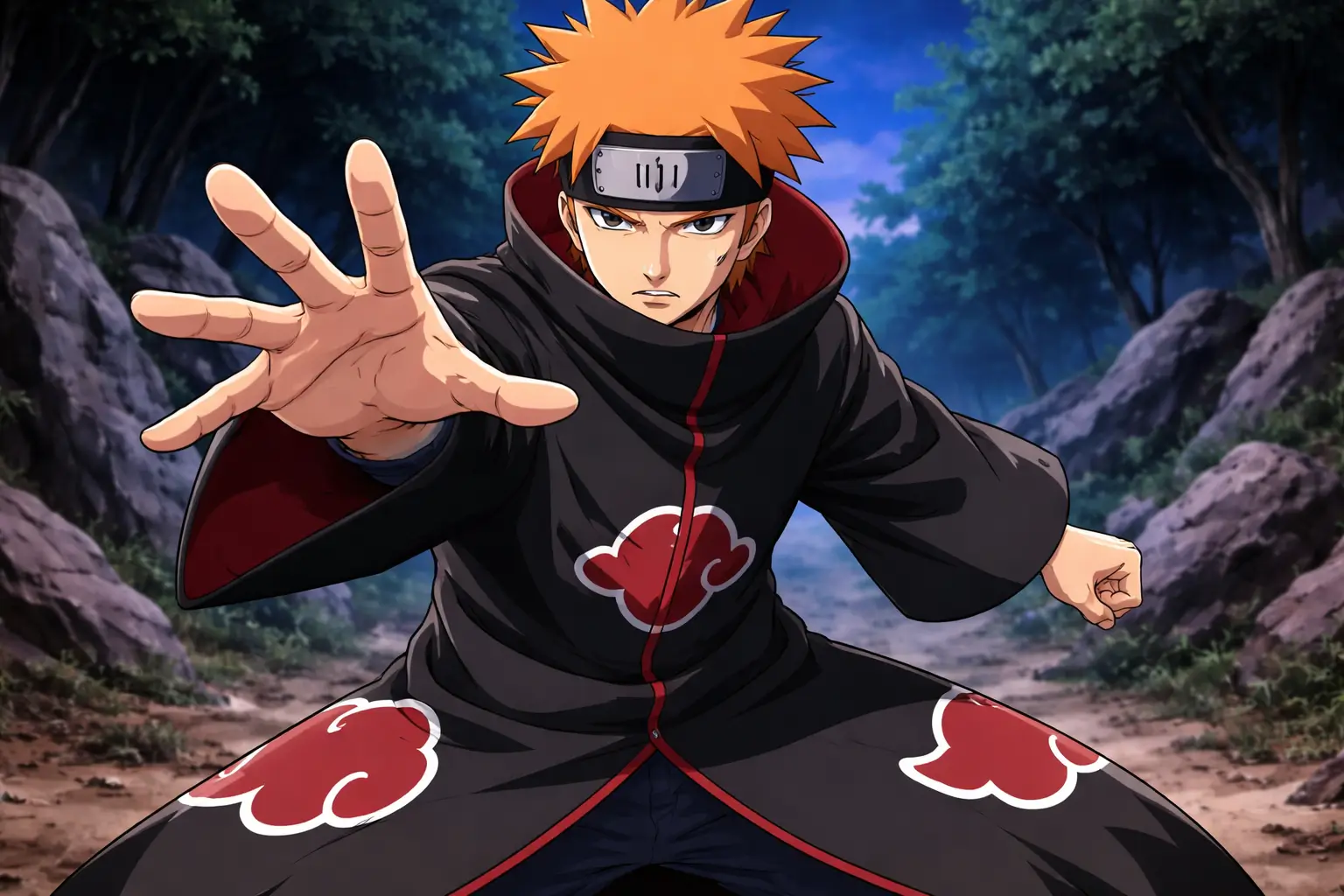 Yahiko fundador Akatsuki Naruto historia